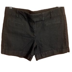 ANN TAYLOR SIGNATURE Dark Wash Denim Shorts - Size 6